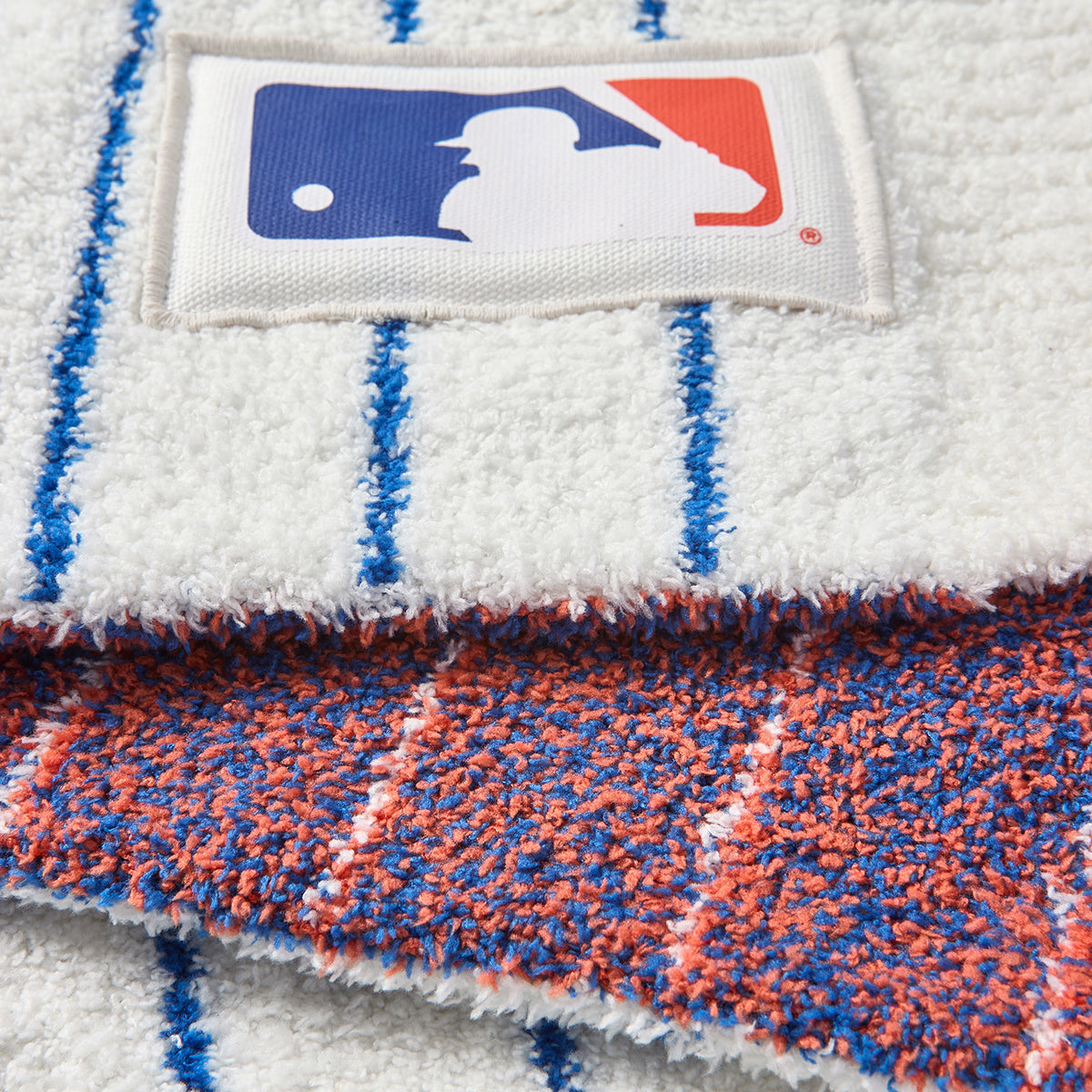 CozyChic® New York Mets™ Stroller Blanket. 30x40 - Image 2