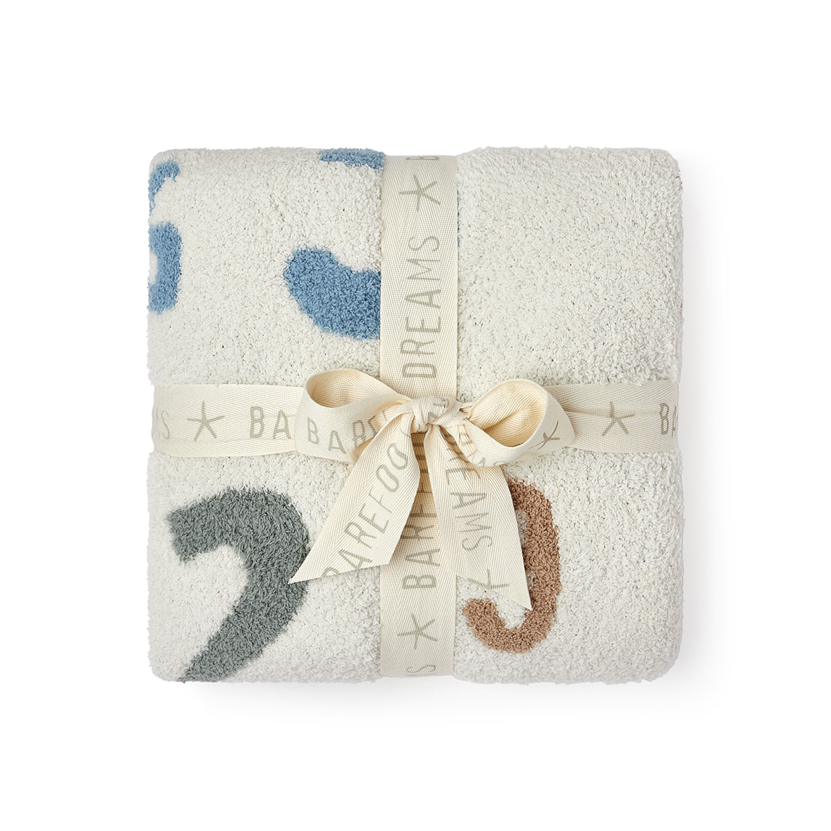 CozyChic® Number Stroller Blanket. Honeycomb Multi - Image 4