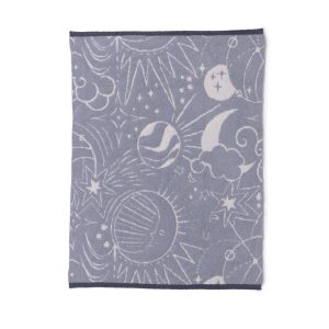 CozyChic Stellar Stroller Blanket - Moonwater Multi