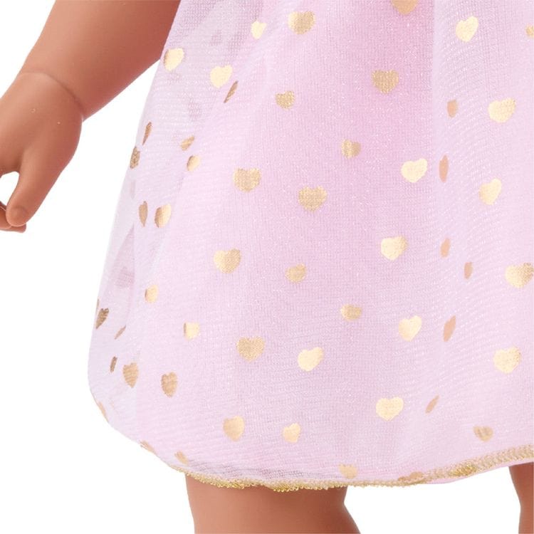 Cuddle Baby Doll 14-Inches - Dark Brown Hair - Image 3