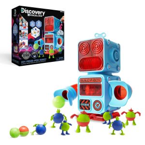 DIY Prize-Pod Robot 52-Piece Retro Vending Machine Build Kit