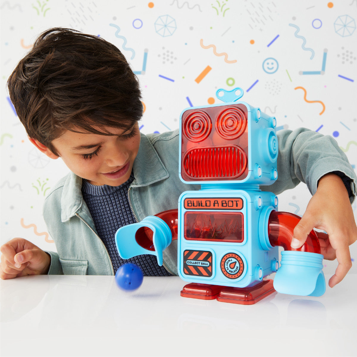 DIY Prize-Pod Robot 52-Piece Retro Vending Machine Build Kit - Image 2