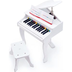 Deluxe Grand Piano - White