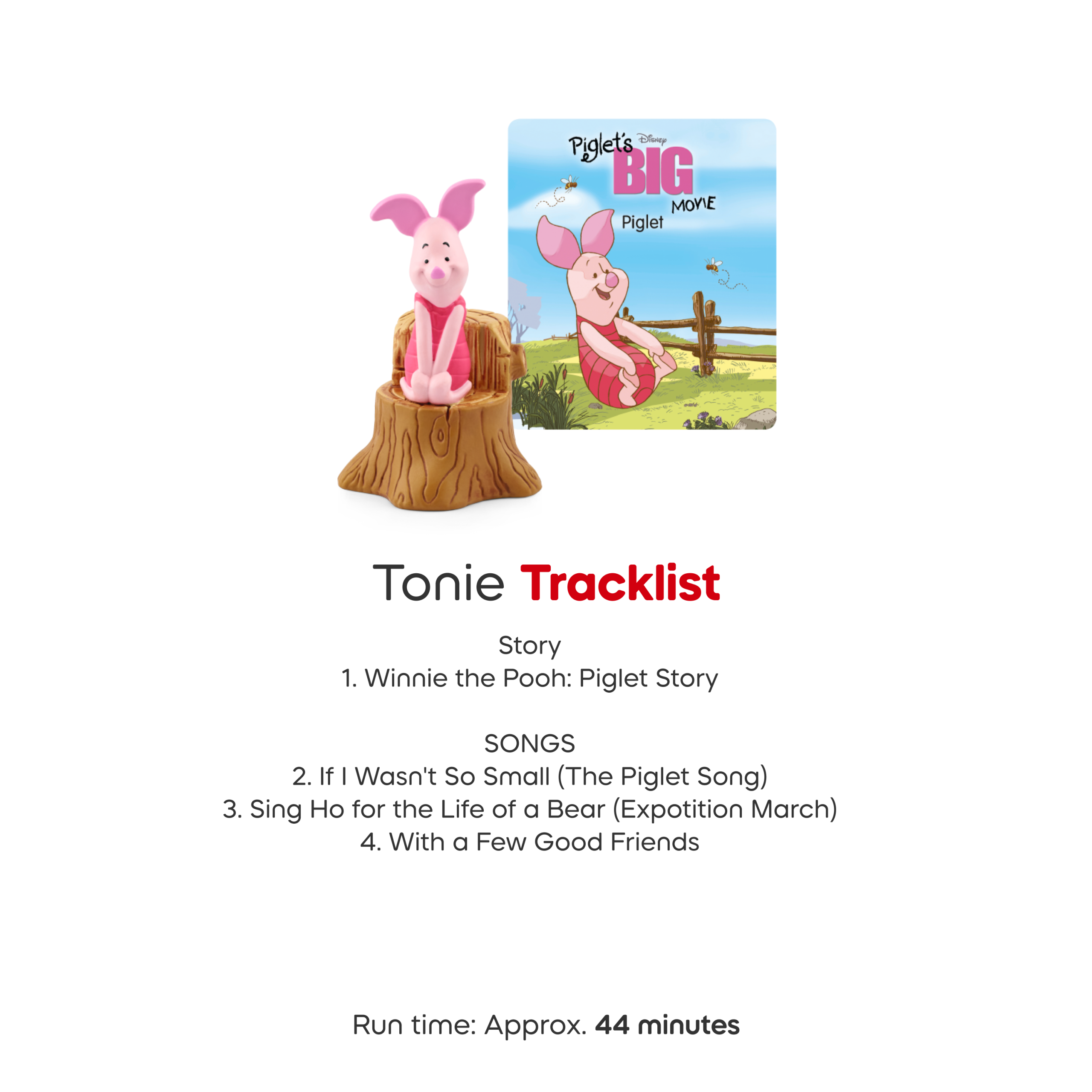 Disney Winnie the Pooh: Piglet Tonie - Image 3