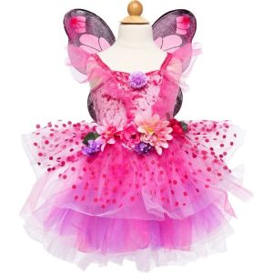 Fairy Blooms Deluxe Dress & Wings - Size 5-6 Years