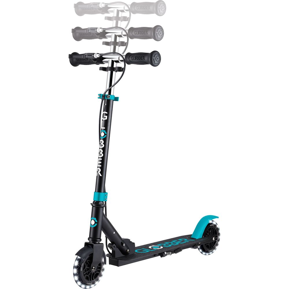 Flow Junior Light Scooter - Black/Teal - Image 4