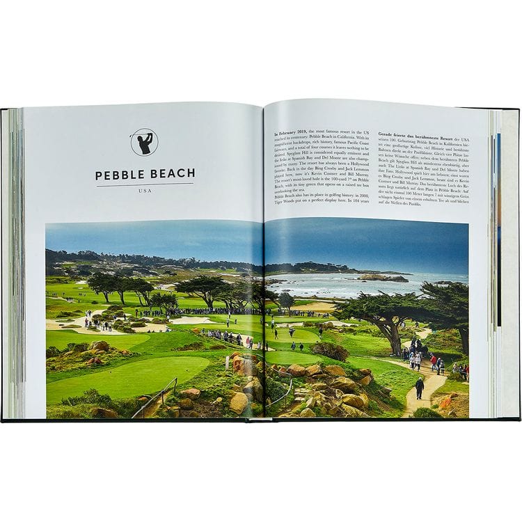 Golf: The Ultimate Book in Green Bonded Leather - Image 3