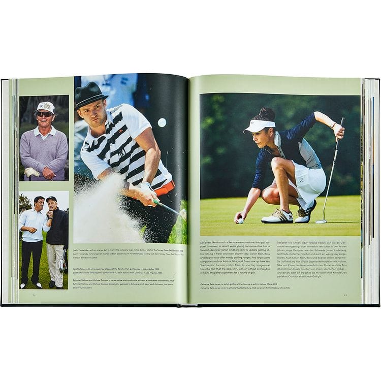 Golf: The Ultimate Book in Green Bonded Leather - Image 5