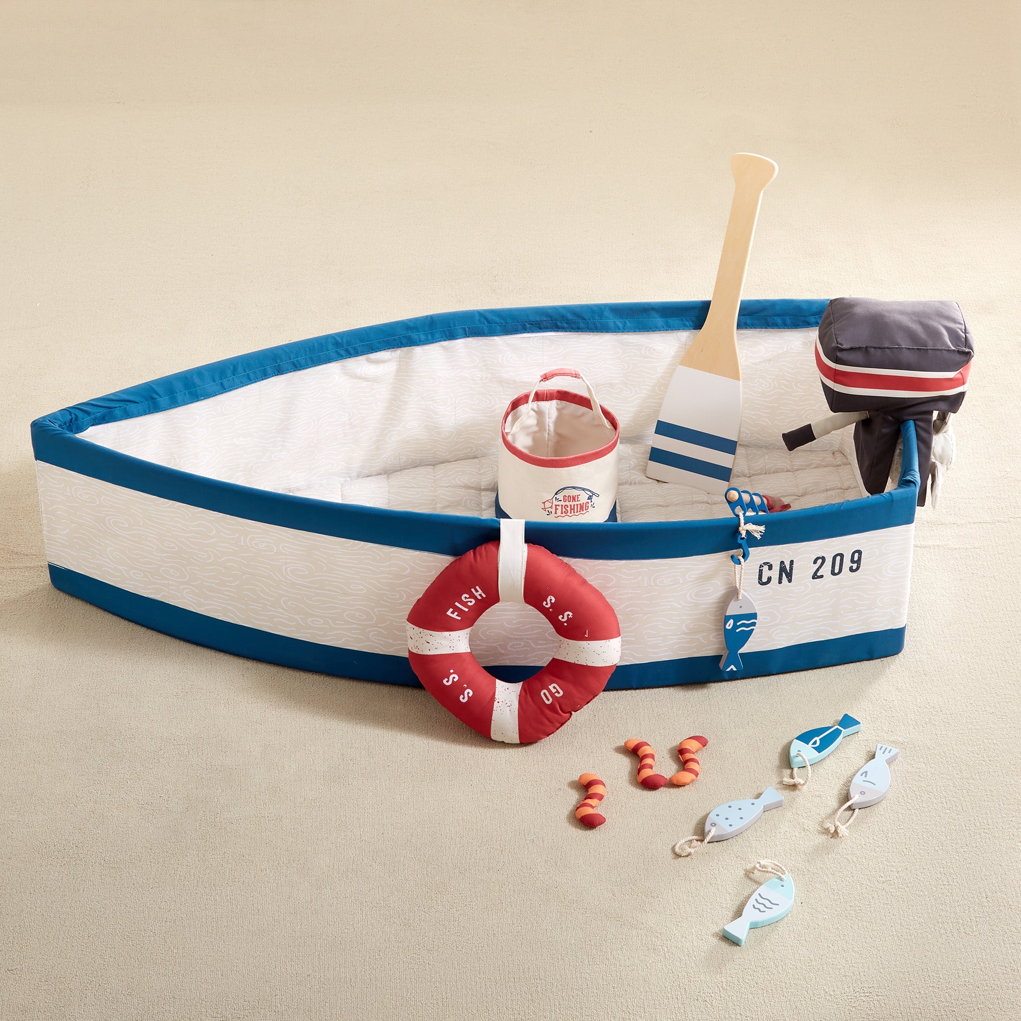 Gone Fishing Activity Boat - Image 4