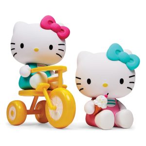 Hello Kitty Tricycle And Ice Cream Theme Vinyl Figures