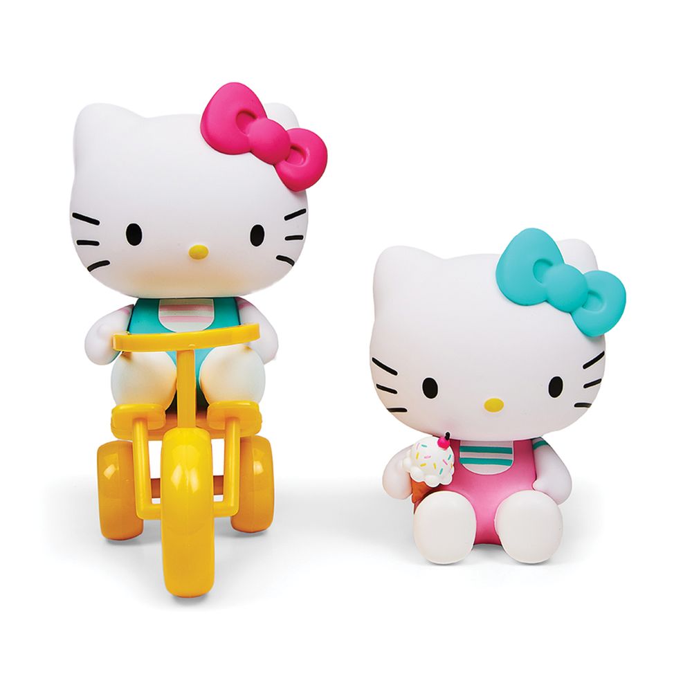Hello Kitty Tricycle And Ice Cream Theme Vinyl Figures - Image 4