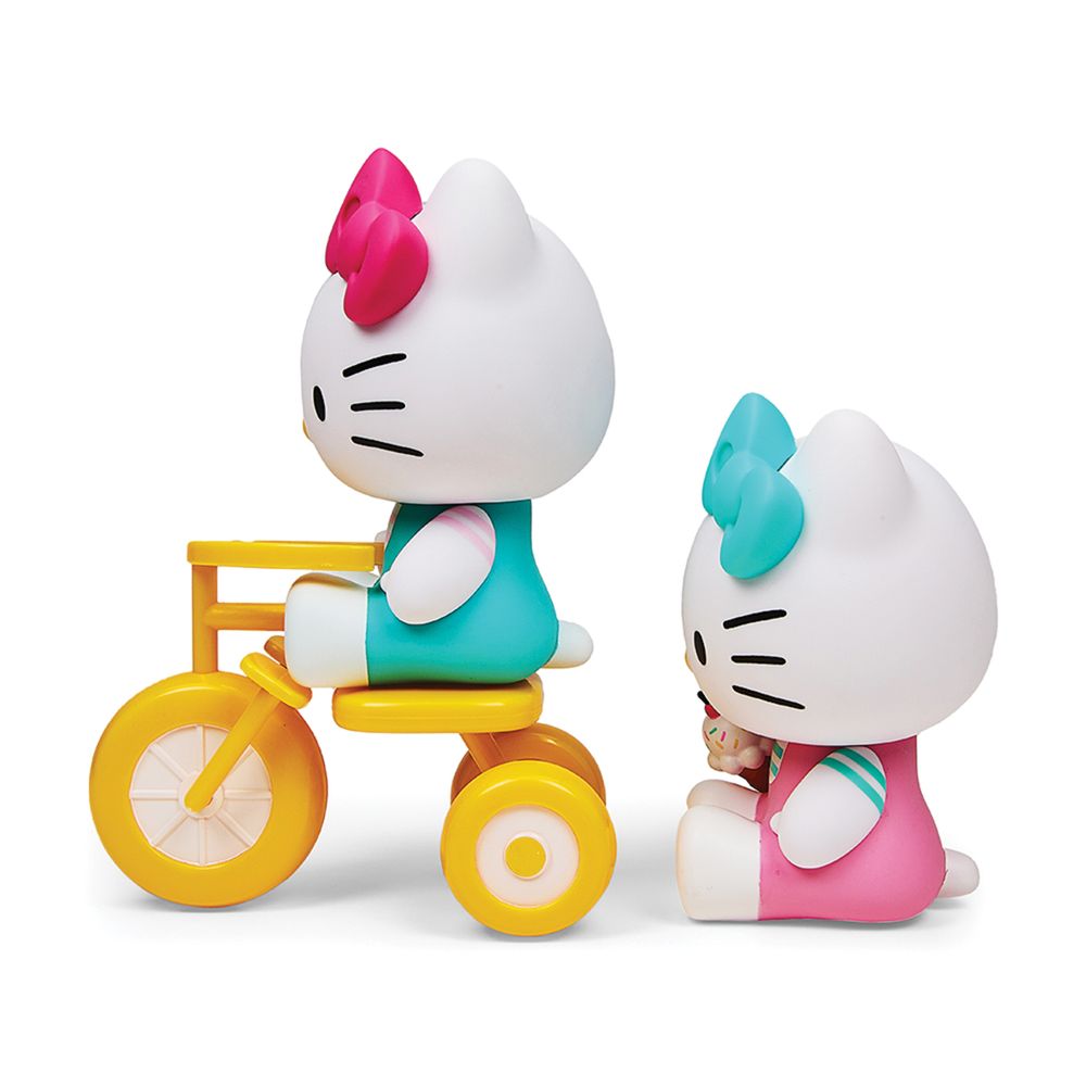 Hello Kitty Tricycle And Ice Cream Theme Vinyl Figures - Image 5