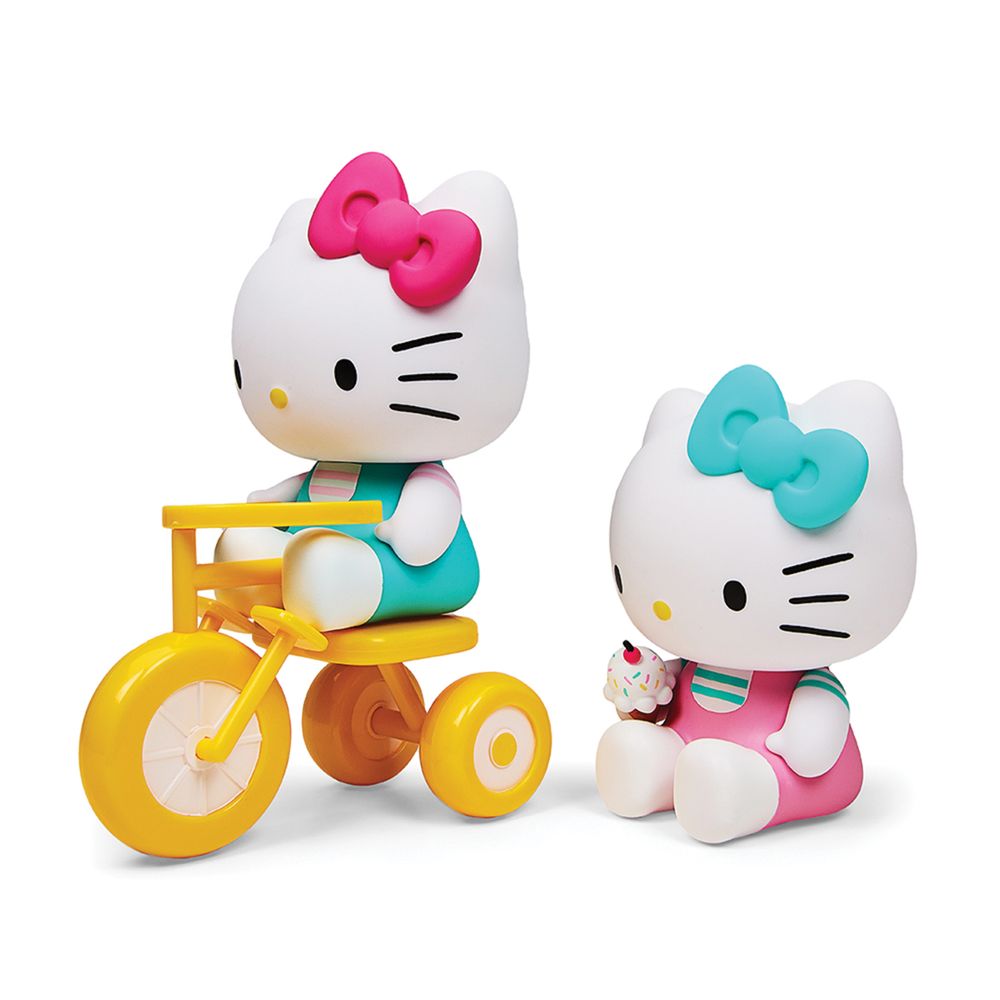 Hello Kitty Tricycle And Ice Cream Theme Vinyl Figures - Image 6