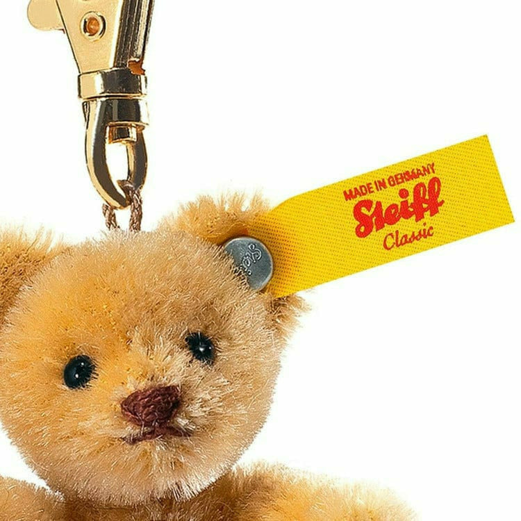 Keyring Mini Teddy Bear. Wheat Blonde - Image 4