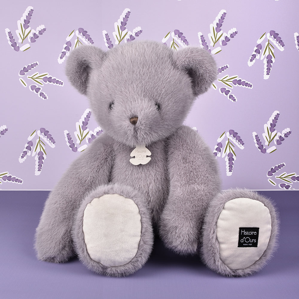 Large Teddy Bear - Grey Lavender - Image 2