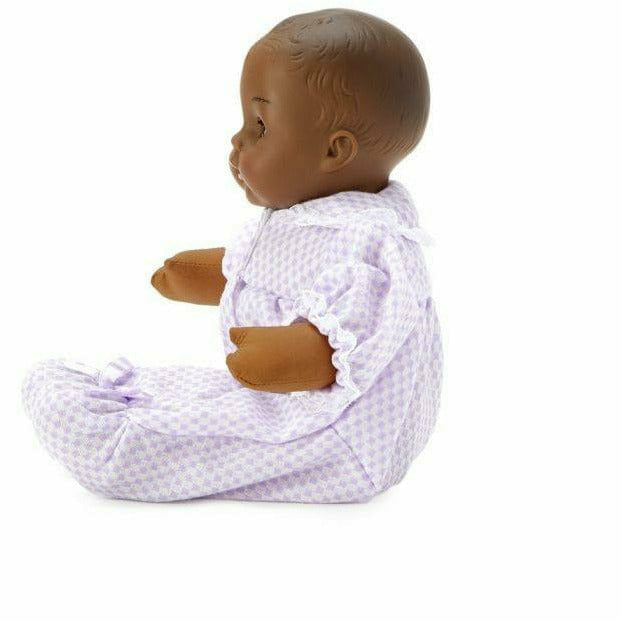 Lavender Check Huggums Doll - Dark Skin Tone - Image 2