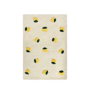 Lemons Rug - Cream & Yellow