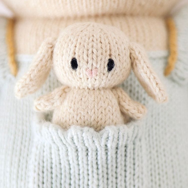 Little 13 Briar the Bunny Hand-Knit Doll - Image 4