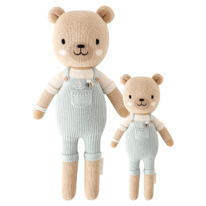 Little 13 Charlie the Honey Bear Hand-Knit Doll