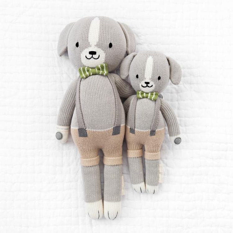 Little 13 Noah the Dog Hand-Knit Doll - Image 3