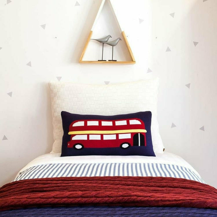 London Double Decker Bus Pillow - Image 2