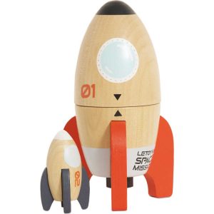 Magnetic Space Rocket Duo