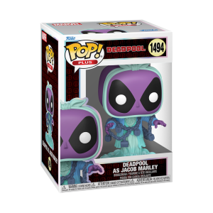 Marvel Pop! Plus Deadpool as Jacob Marley