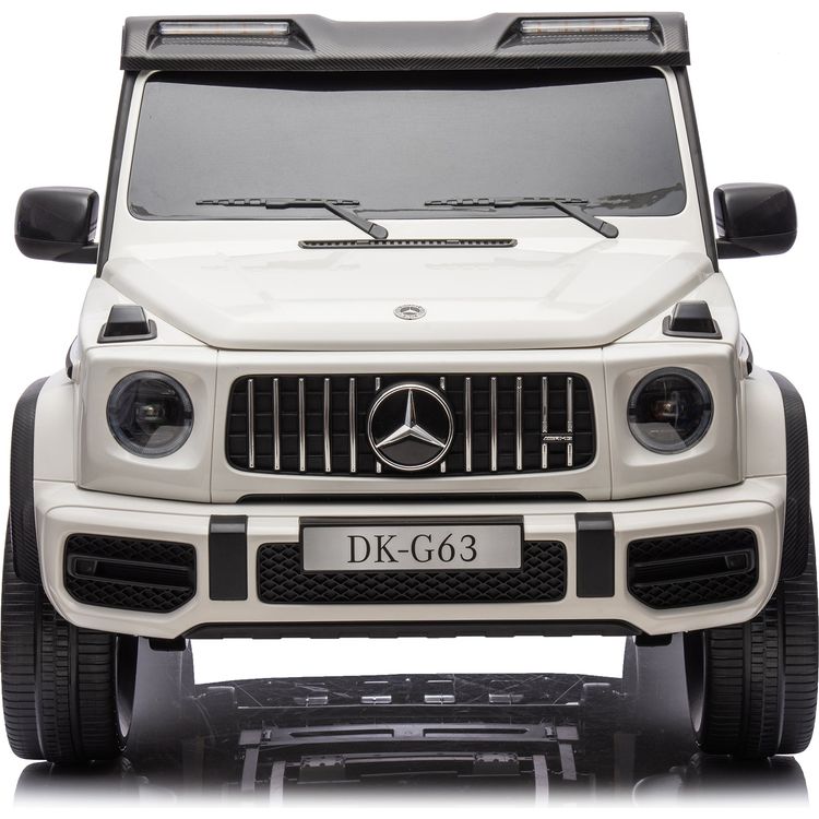 Mercedes G-Wagon 24V 4x4 2-Seater Ride on Car - White - Image 2