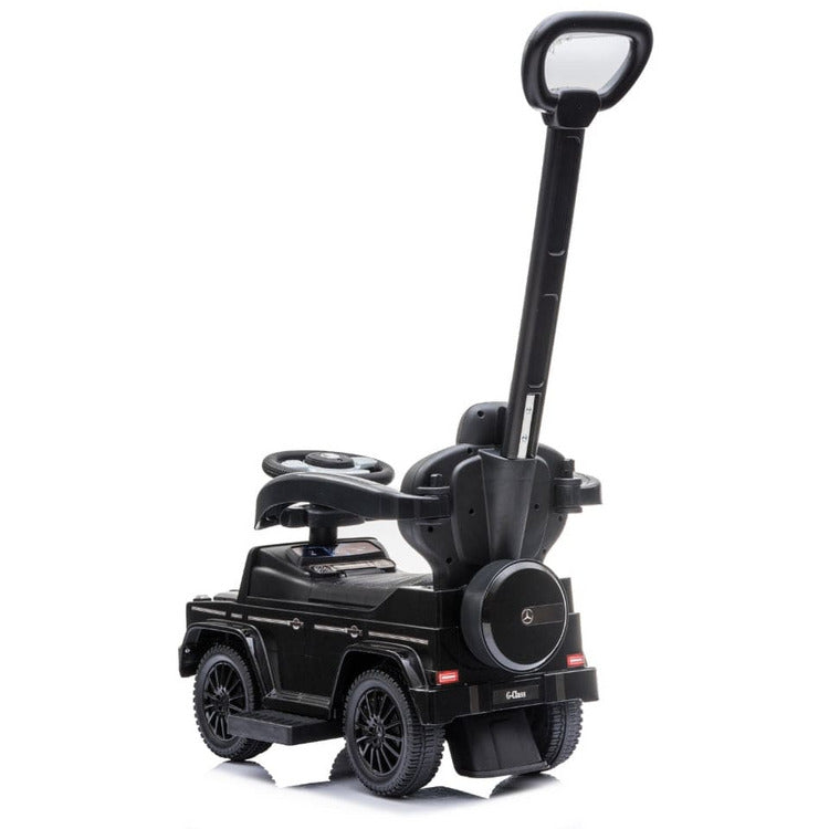 Mercedes G-Wagon 3 In 1 Push Car - Black - Image 3