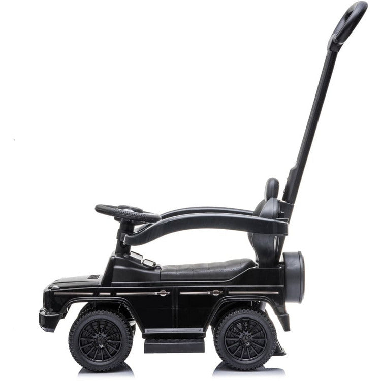 Mercedes G-Wagon 3 In 1 Push Car - Black - Image 2