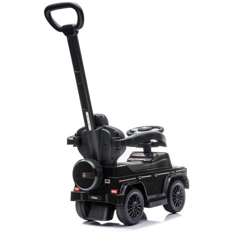 Mercedes G-Wagon 3 In 1 Push Car - Black - Image 4