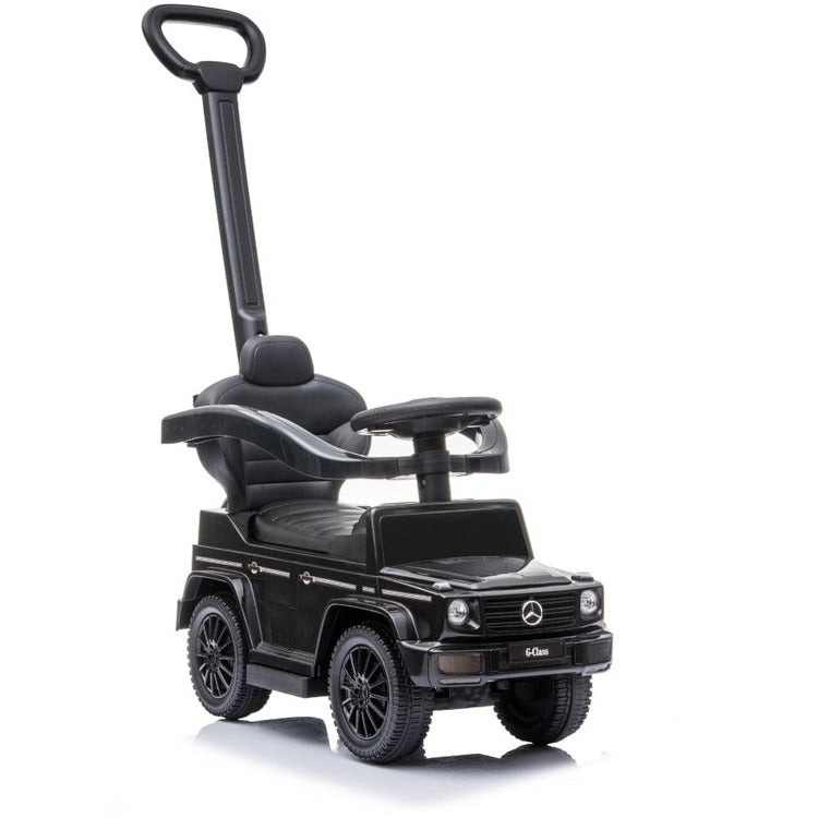 Mercedes G-Wagon 3 In 1 Push Car - Black - Image 6
