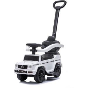 Mercedes G-Wagon 3 In 1 Push Car - White