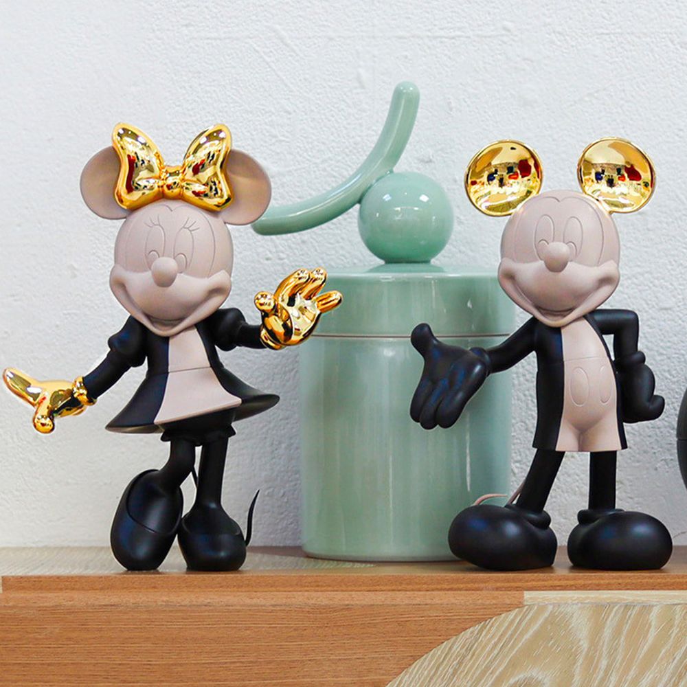 Mickey Mouse 12 Kelly Hoppen Figurine - Black. Taupe & Gold - Image 2