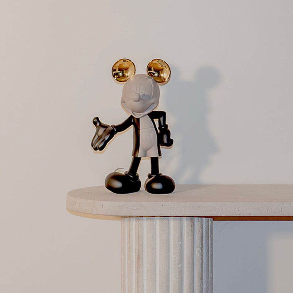 Mickey Mouse 12 Kelly Hoppen Figurine - Black. Taupe & Gold - Image 3