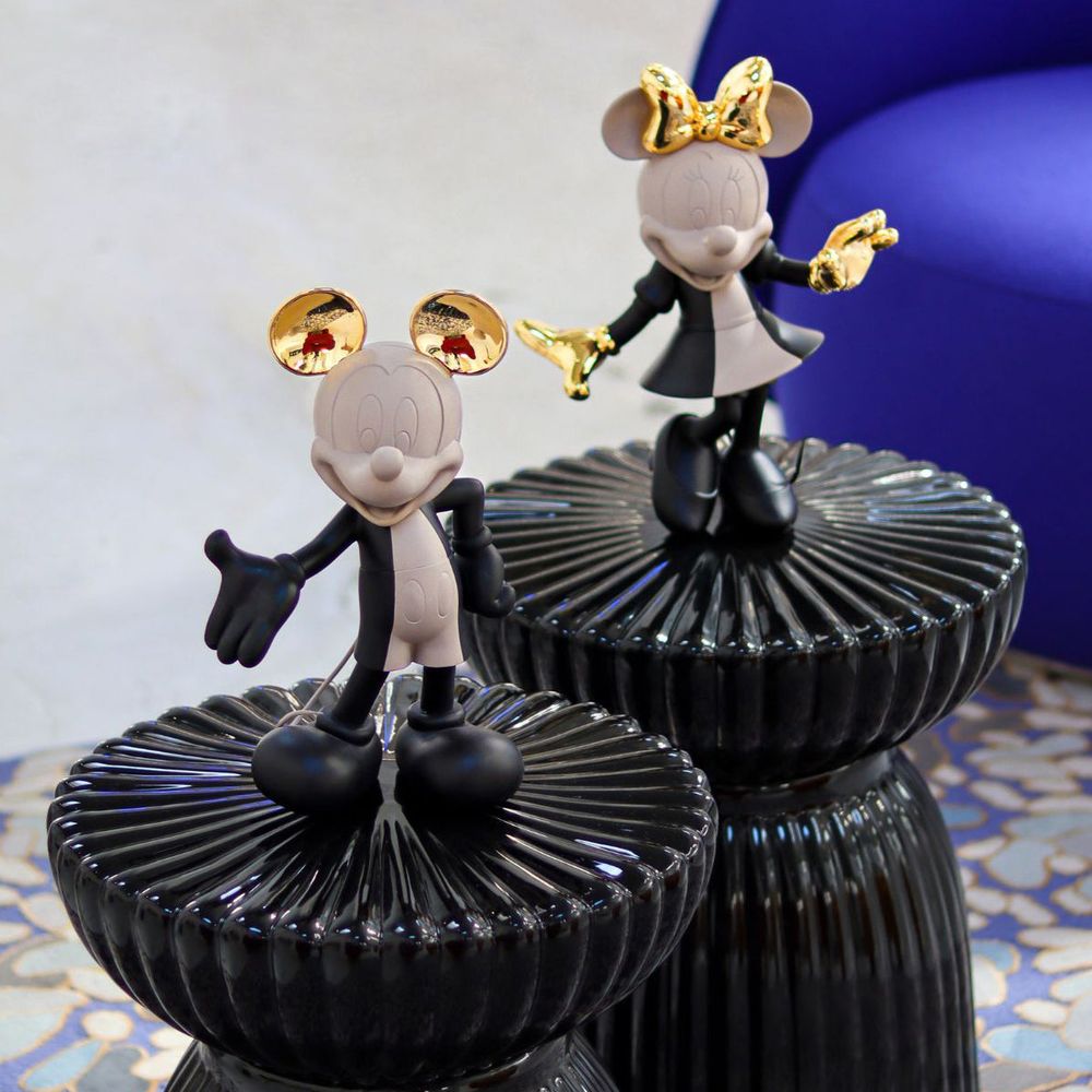 Mickey Mouse 12 Kelly Hoppen Figurine - Black. Taupe & Gold - Image 5