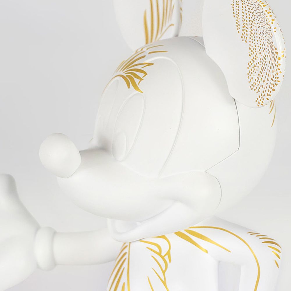 Mickey Mouse 12 Star Style Martyn Lawrence Bullard Figurine - White & Gold - Image 4