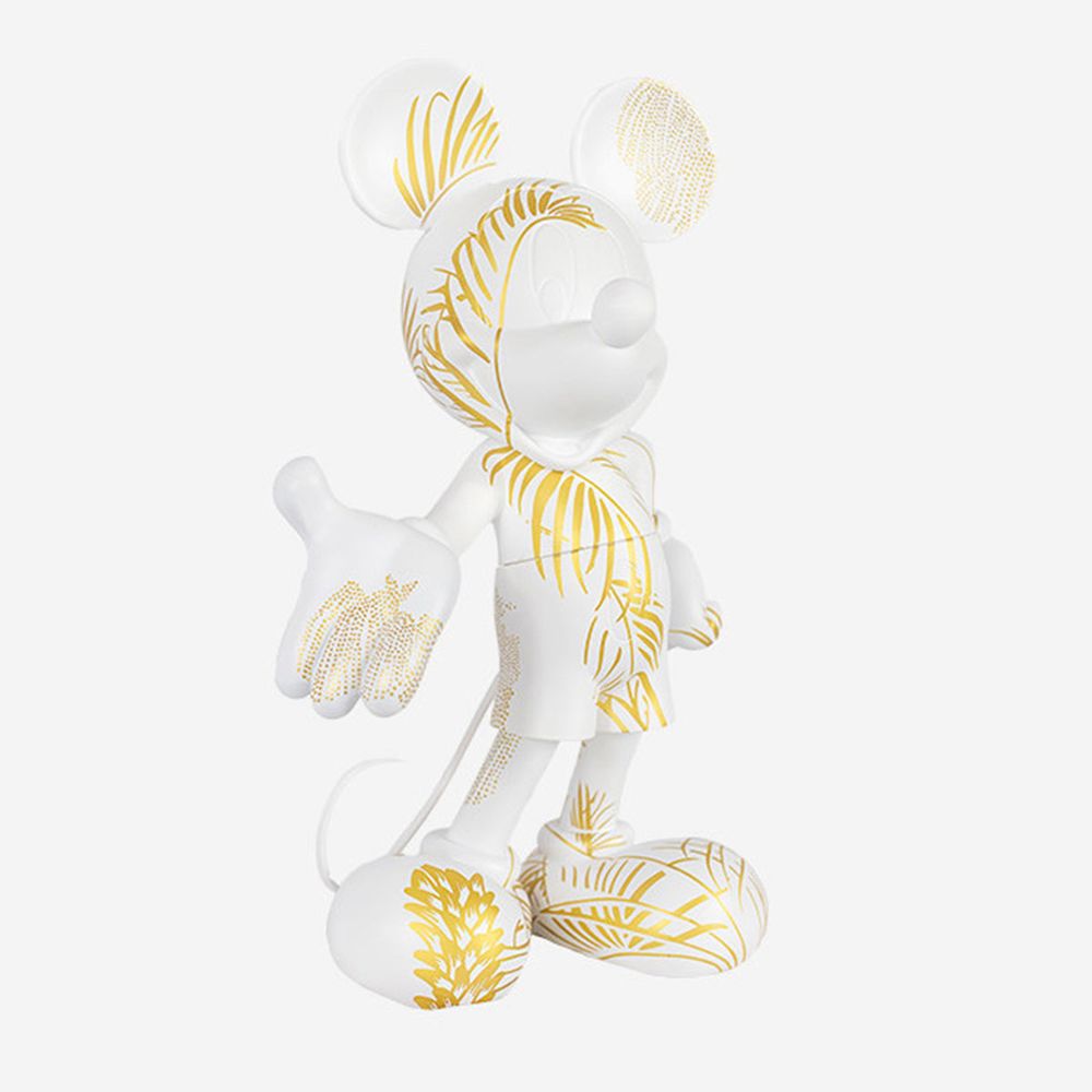 Mickey Mouse 12 Star Style Martyn Lawrence Bullard Figurine - White & Gold - Image 8