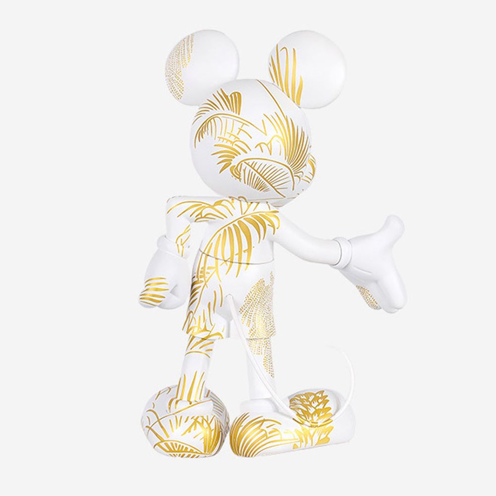 Mickey Mouse 12 Star Style Martyn Lawrence Bullard Figurine - White & Gold - Image 10