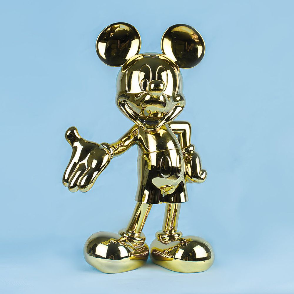 Mickey Mouse 12 Welcome Studio Figurine - Gold - Image 5