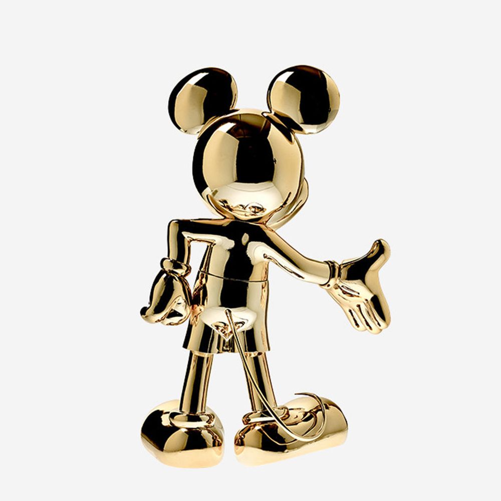 Mickey Mouse 12 Welcome Studio Figurine - Gold - Image 6