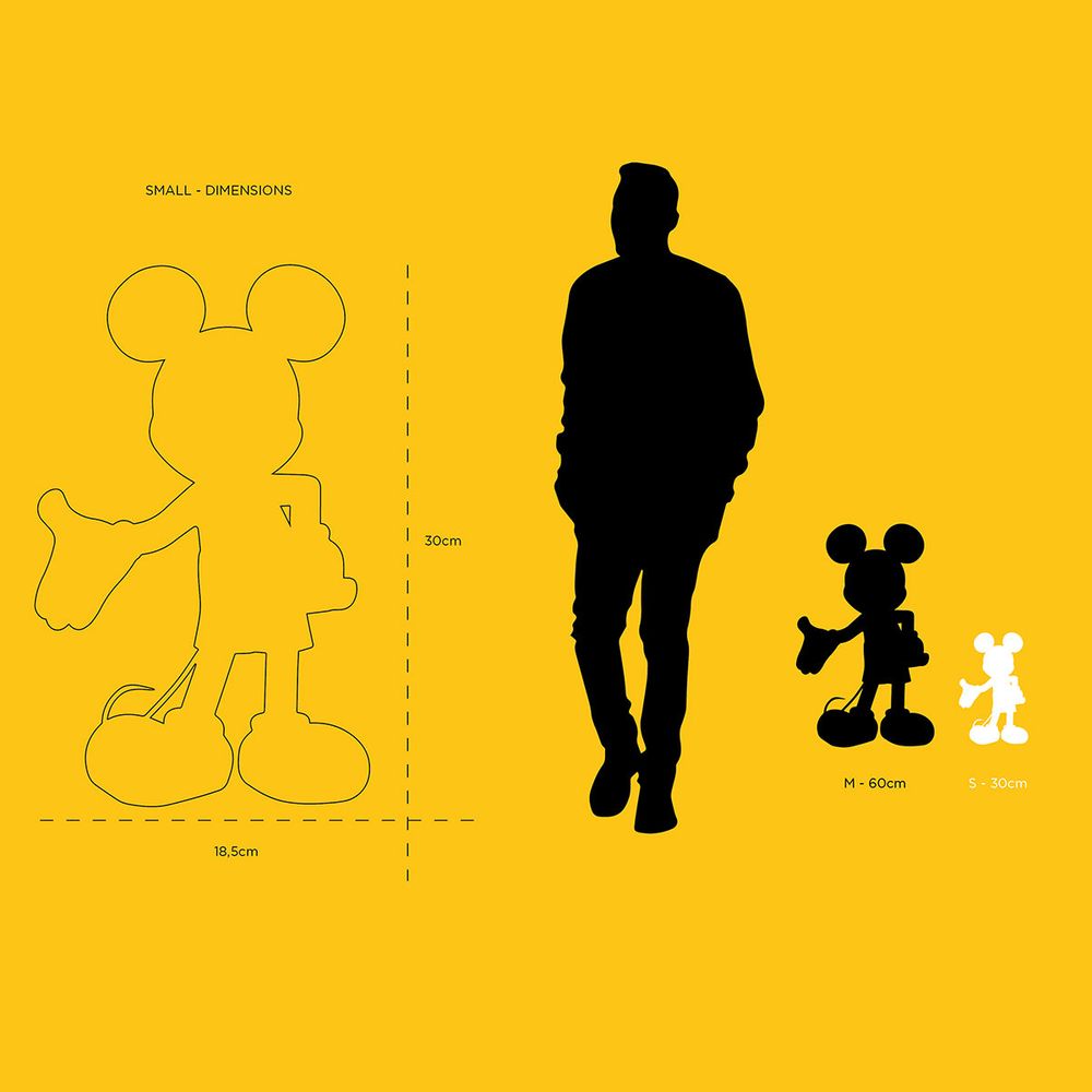 Mickey Mouse 12 Welcome Studio Figurine - Gold - Image 7