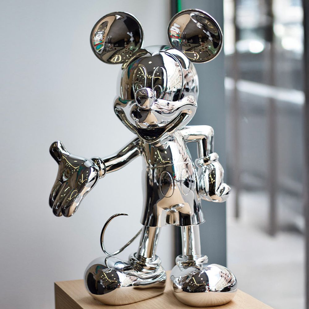 Mickey Mouse 12 Welcome Studio Figurine - Silver - Image 2