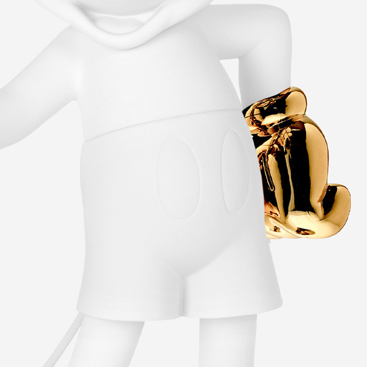 Mickey Mouse Figure White & Gold - 23.6 - Image 4