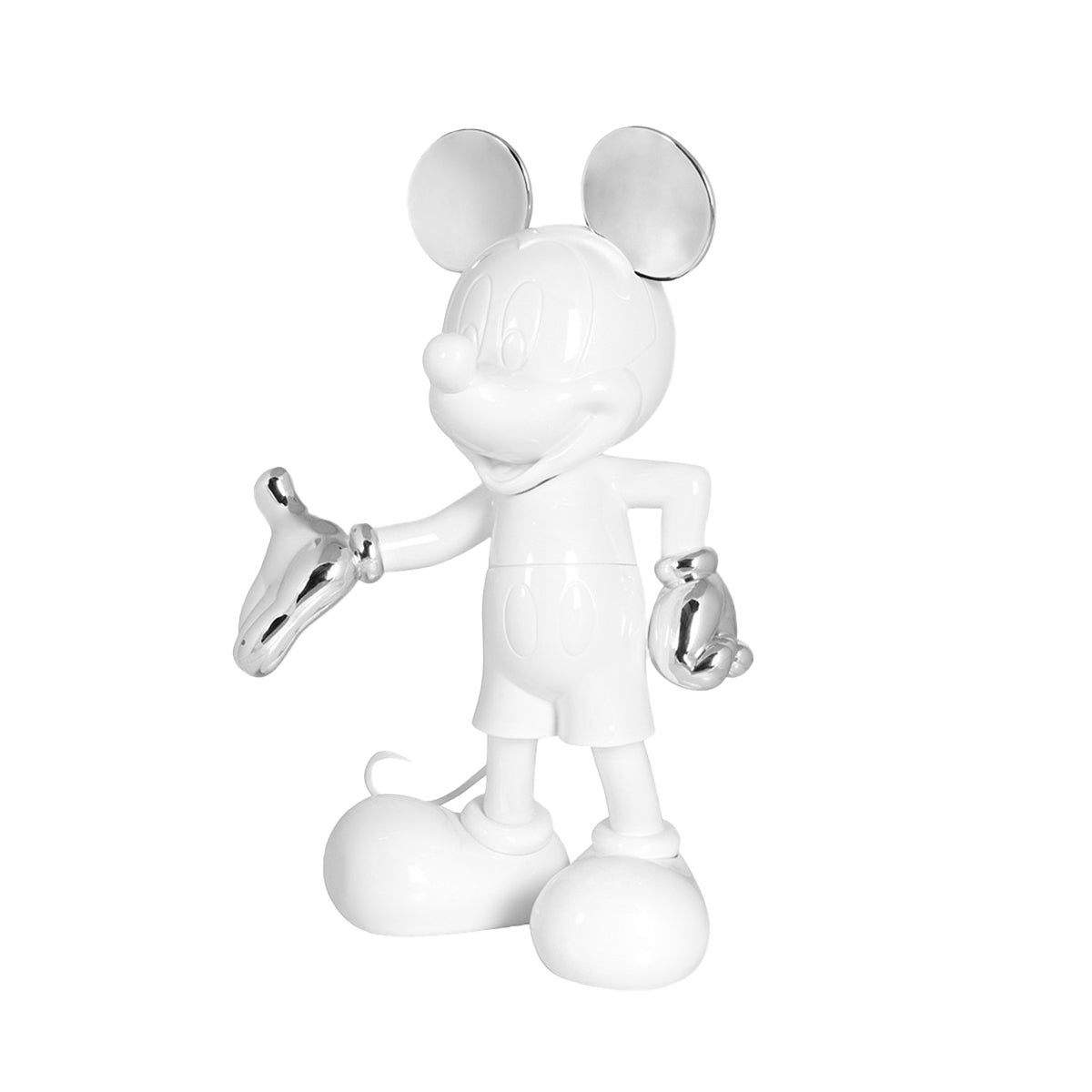 Mickey Mouse Figure White & Silver - 55 - Image 4