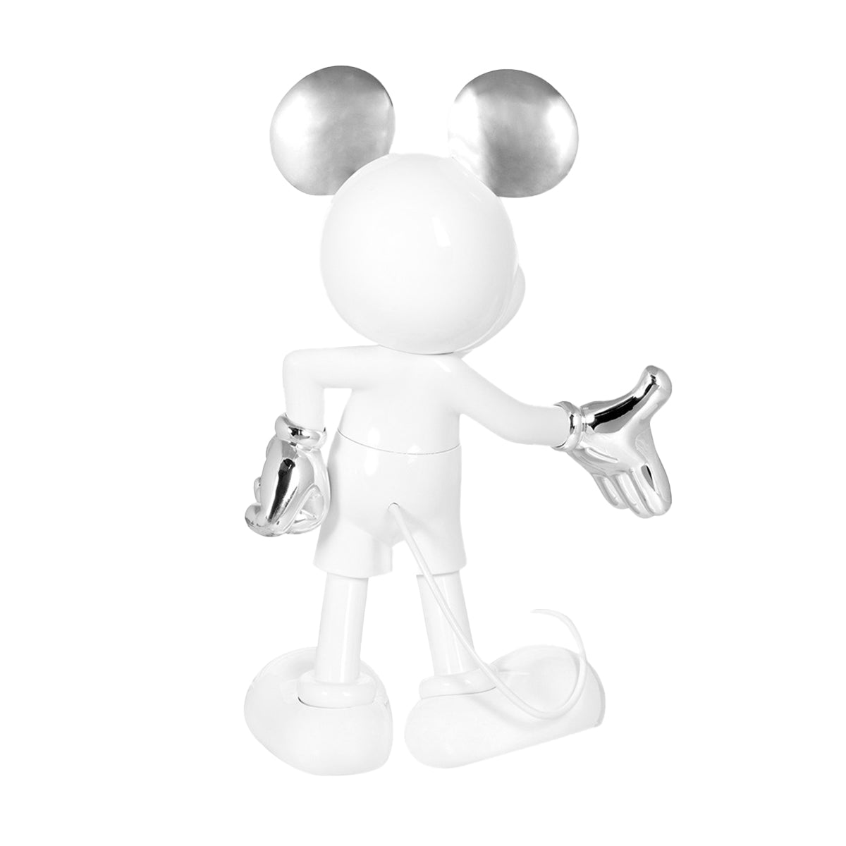 Mickey Mouse Figure White & Silver - 55 - Image 6