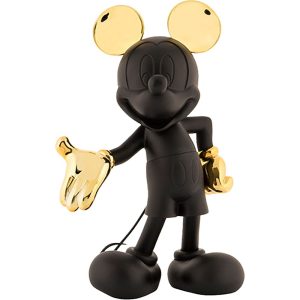 Mickey Mouse Welcome 12 Studio Figurine - Black & Gold