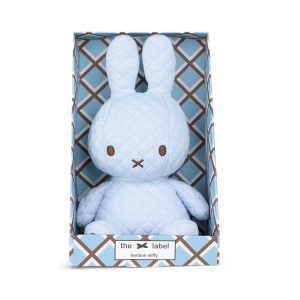 Miffy Blue Bonbon Sitting Plush in Giftbox - 9