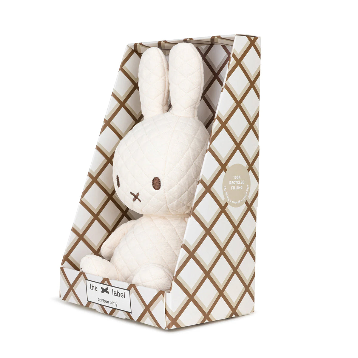 Miffy Cream Bonbon Sitting Plush in Giftbox - 9 - Image 3