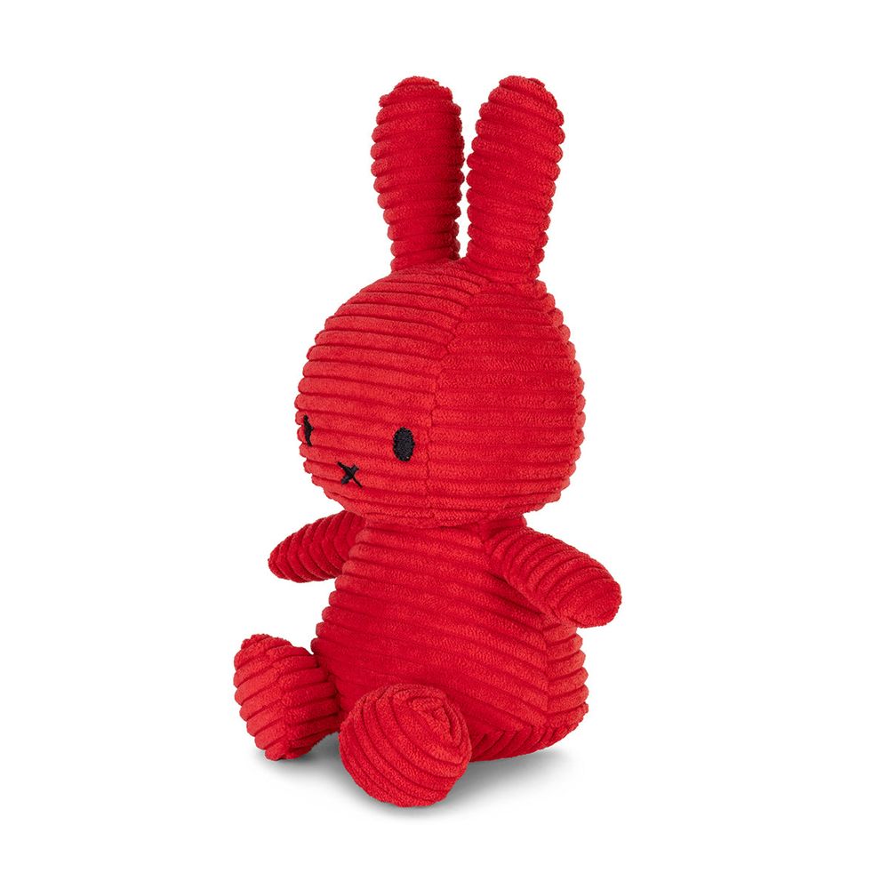 Miffy ECO 9 Limited Edition Corduroy Plush - Red - Image 2